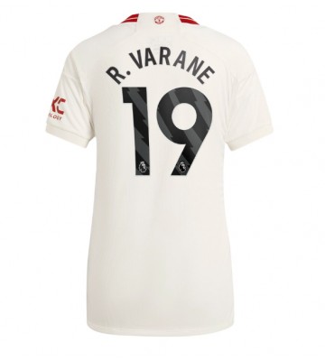 Maillot de foot Manchester United Raphael Varane #19 Troisième Femmes 2023-24 Manches Courte